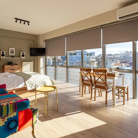 Ferienwohnung Cozy Haven Trikala Town Exterior foto